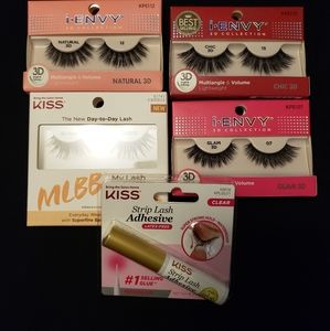 KISS EYELASH lot.